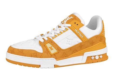 lv trainers yellow